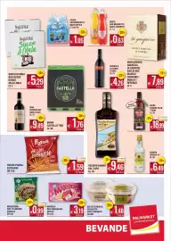 Volantino Palmarket Pagina 6: Bibite San Benedetto gusti assortiti €0,63, Vecchio Amaro del Capo €9,46