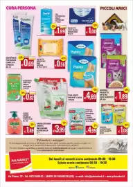 Volantino Palmarket Pagina 9: Filo interdentale Oral-B Superfloss €1,99, Salviette umidificate baby Consilia €0,56