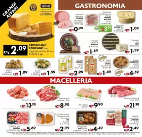 Volantino Eurospesa Pagina 2: Coppa di suino senza osso €8,90, Fettine di roastbeef di bovino adulto €21,90
