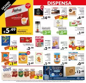 Volantino Eurospesa Pagina 6: Frollini Balocco assortiti €1,69, Ciambelle senza lattosio MR DAY €1,99
