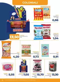 Volantino Moderna Pagina 22: Bonelle rotonde €4,20, Haribo nuovo bastoncino €13,30