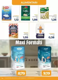 Volantino Moderna Pagina 24: Gallo riso originario €1,86, Frumenta farina 00 €0,38