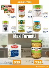 Volantino Moderna Pagina 27: Bonduelle Piselli Extra Fini €0,90, Iposea carciofi arrostiti €1,72