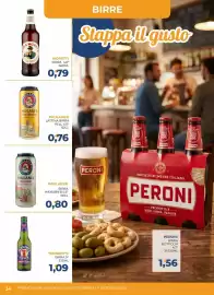 Volantino Moderna Pagina 34: Paulaner Weissbier €0,80, Paulaner lattina birra hell €0,76