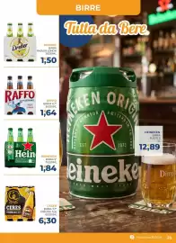 Volantino Moderna Pagina 35: Heineken birra €1,84, Raffo birra €1,64
