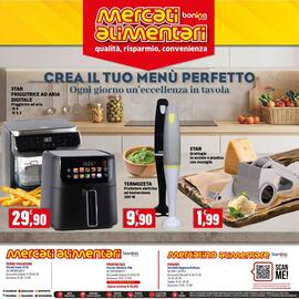 Volantino Mercati Alimentari Pagina 24: Star Grattugia €1,99, Frullatore elettrico Termozeta €9,90
