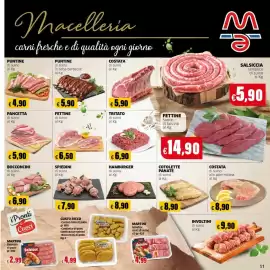 Volantino Mercati Alimentari Pagina 11: Fettine di suino €6,50, Pancetta di suino €5,90
