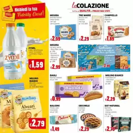Volantino Mercati Alimentari Pagina 12: Biscotti/frollini Dolce Senza Misura €2,59, Eat Natural Barrette €2,79