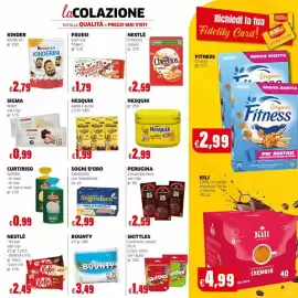 Volantino Mercati Alimentari Pagina 13: Pavesi Gocci ole fingers €1,79, Kinder Kinderini €2,79
