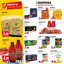 Volantino Mercati Alimentari Pagina 14: Barilla pasta integrale farfalle €1,15, Star Gran Ragù Classico €2,99