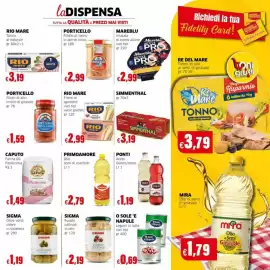 Volantino Mercati Alimentari Pagina 15: Tonno al naturale Rio mare €3,19, Funghi coltivati Sigma €2,19