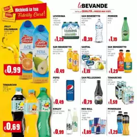 Volantino Mercati Alimentari Pagina 18: San Benedetto The classico pesca/limone €0,49, Santal pera €1,19
