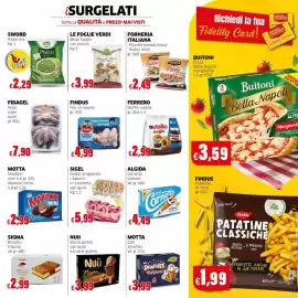 Volantino Mercati Alimentari Pagina 21: Maxibon mini €2,99, Sigel gelato artigianale i sapuriti €5,99