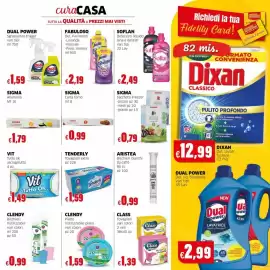 Volantino Mercati Alimentari Pagina 23: Dual Power sgrassatore trigger €1,59, Dual power Lavatrice €2,99