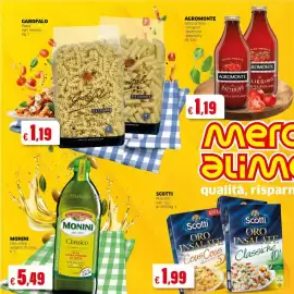 Volantino Mercati Alimentari Pagina 4: Scotti Oro Insalate Classiche €1,99, Salsa pronta Agromonte €1,19