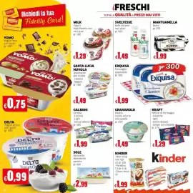 Volantino Mercati Alimentari Pagina 6: Ricotta Granarolo €1,49, I Kefir €1,49