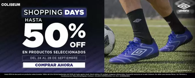 Catálogo Umbro semana 39 Página 1