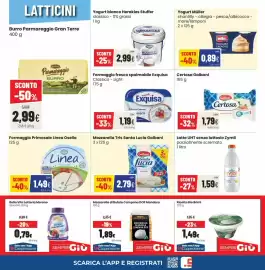 Volantino Coop Trentino Pagina 6: Formaggio fresco spalmabile Exquisa Classico - Light €1,19