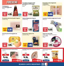 Volantino Coop Trentino Pagina 7: Prosciutto cotto Alta Qualità Negroni €2,25, Lucanica Trentina stagionata Crucolo €14,90