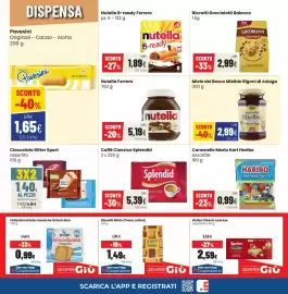 Volantino Coop Trentino Pagina 8: Nutella Ferrero €5,19, Caffè Classico Splendid €5,39