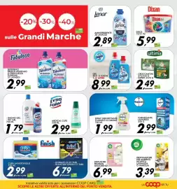 Volantino Coop Master Alleanza 3.0 Pagina 19: Gel 4in1 o igiene Calgon €8,99, Spray disinfettante Napisan €1,99