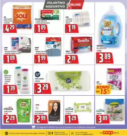 Volantino Coop Master Alleanza 3.0 Pagina 24: Tonkita panno €1,99, Lines Specialist Lady