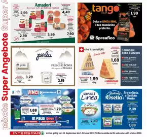 Volantino Interspar Pagina 2: jebote Super Angebote Super Feines Hackfleisch vom Truthahn Macinato Fine di Tacchino Amadori