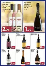 Volantino Docks Cash&Carry Pagina 13: Nebbiolo Langhe Doc Parroco di Neive €7,99, Prosecco Doc Extra Dry Cescon €3,59