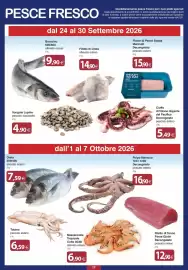Volantino Docks Cash&Carry Pagina 17: Filone di Pesce Spada Marinato Decongelato €15,90, Orata €7,59