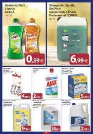 Volantino Docks Cash&Carry Pagina 31: Detersivo Piatti Liquido SCALA €0,59, Detersivo Liquido per Lavatrice Chanteclair €5,29
