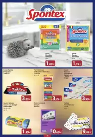 Volantino Docks Cash&Carry Pagina 33: Guanti monouso professional Logex €3,99, Scopa Rapida B-Injection Tonkita €3,29