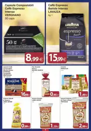 Volantino Docks Cash&Carry Pagina 9: Capsule compostabili caffè espresso intenso Vergnano €8,99, Crostini Panealba €1,49
