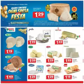 Volantino Quick Sisa Pagina 10: Arnoldi Robiola Fresca €1,29, Auricchio provolone il gustoso l'etto €1,49