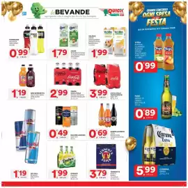 Volantino Quick Sisa Pagina 21: Fanta/ Coca Cola €2,99, Orasi bevanda di soia classica/senza zuccheri €1,79