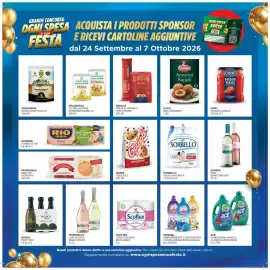 Volantino Quick Sisa Pagina 4: Sorbello acqua naturale €0,39, General ammorbidente concentrato €2,99