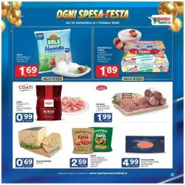 Volantino Quick Sisa Pagina 7: Sole mozzarella nuvoletta €1,69, Yomo yogurt alla frutta €1,89