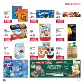 Volantino Futura Supermercati Pagina 13: Kinderini Ferrero €2,99, Choco/cookie krave Kellogg's €3,49