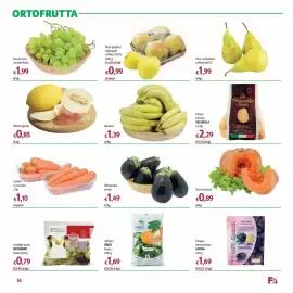 Volantino Futura Supermercati Pagina 14: Melone giallo €0,85, Banane €1,39