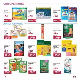 Volantino Futura Supermercati Pagina 18: Crocchettini gatto Purina Friskies €1,57, Ultima cibo per gatti sterilizzati €0,59