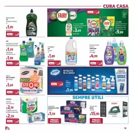 Volantino Futura Supermercati Pagina 19: Detersivo liquido lavatrice Coccolino assortito €4,99, Bobina BRICO STRONG €1,69