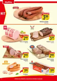 Delikatesy Piotruś Pan gazetka tydzień 39 Strona 4: Polędwica z rusztu Smak Gorno €3,39, Szynka na krajalnicę JBB €2,99