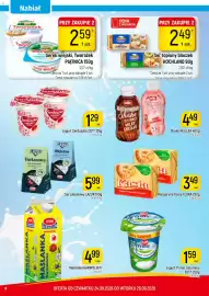 Delikatesy Piotruś Pan gazetka tydzień 39 Strona 6: Serek wiejski, Twarożek PIĄTNICA €2,59, Margaryna Kasia FLORA €3,49
