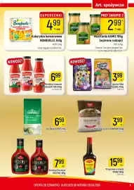 Delikatesy Piotruś Pan gazetka tydzień 39 Strona 9: Musztarda KAMIS €2,99, Kukurydza konserwowa BONDUELLE €4,99