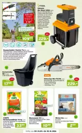 Salzburger Lagerhaus Flugblatt Seite 2: Gartenpracht Blumenerde €10,99, COMPO Herbstrasendünger €33,99