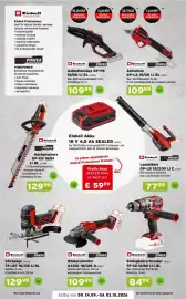 Salzburger Lagerhaus Flugblatt Seite 4: Einhell Schlagbohrschrauber TP-CD 18/80 Li-i BL €84,99