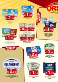 Volantino Orsini Market Pagina 10: Ricotta Classica Vallelata €1,35, Kraft Fettine Classiche €1,15