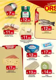 Volantino Orsini Market Pagina 9: Gorgonzola Dolcelatte Galbani €12,50, Pinna Caciotta Brigante €14,90