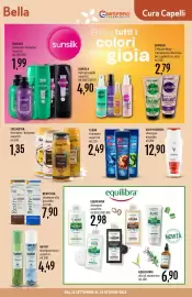 Volantino Emisfero Pagina 13: Clear shampoo assortito €2,49, Splend'Or shampoo / balsamo €1,35
