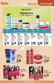 Volantino Emisfero Pagina 15: Garnier Color Sensation €4,70, NIVEA MEN gel aqua mega forte, extra forte €2,89