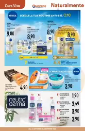 Volantino Emisfero Pagina 4: Acty mask pads contorno occhi antiage €4,90, Nivea crema viso vitamina c, acido ialuronico €3,90